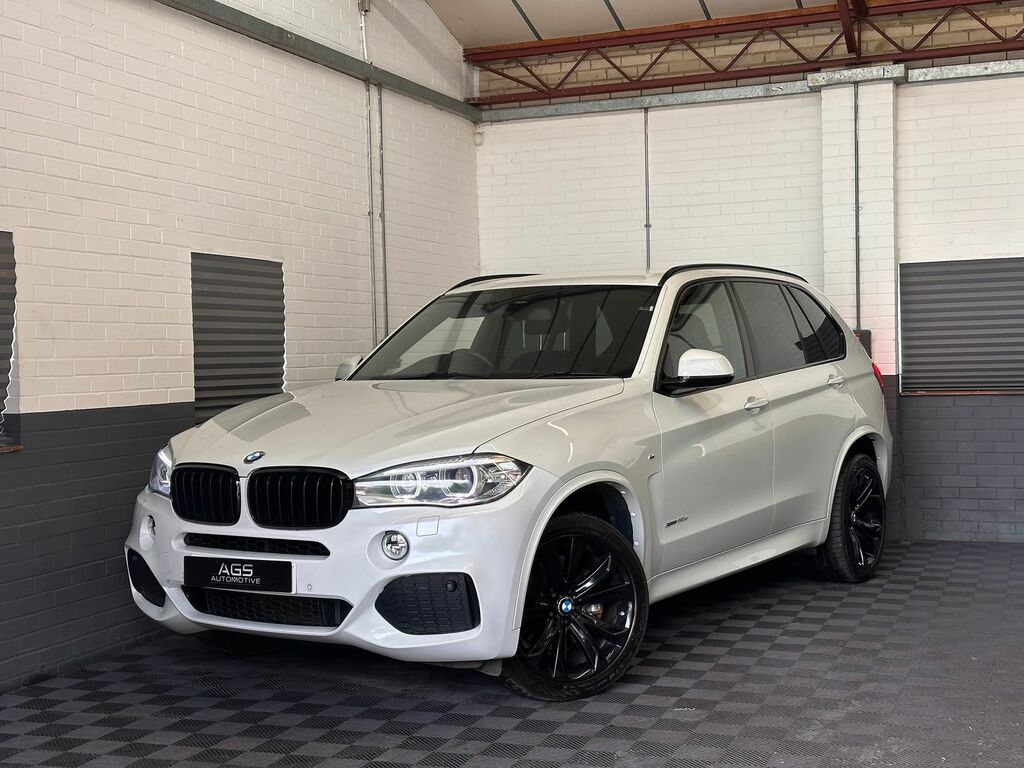 BMW X5 3.0 40D M Sport Suv Xdrive Euro 6 KM65VYY White #2