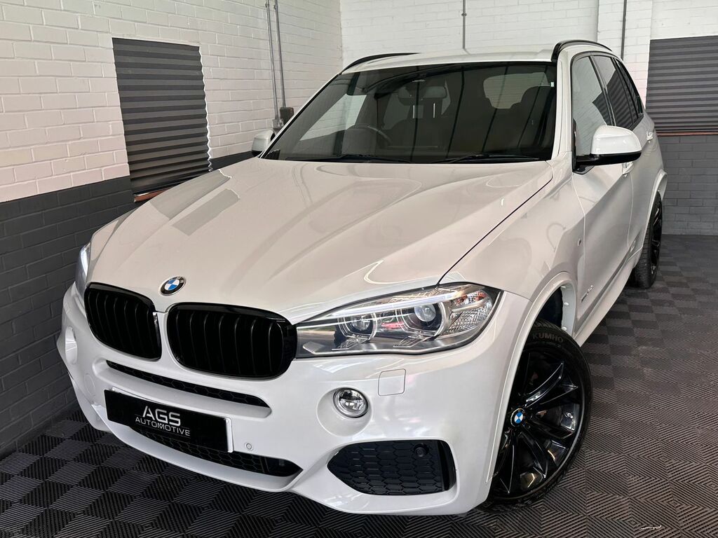 BMW X5 3.0 40D M Sport Suv Xdrive Euro 6 KM65VYY White #3