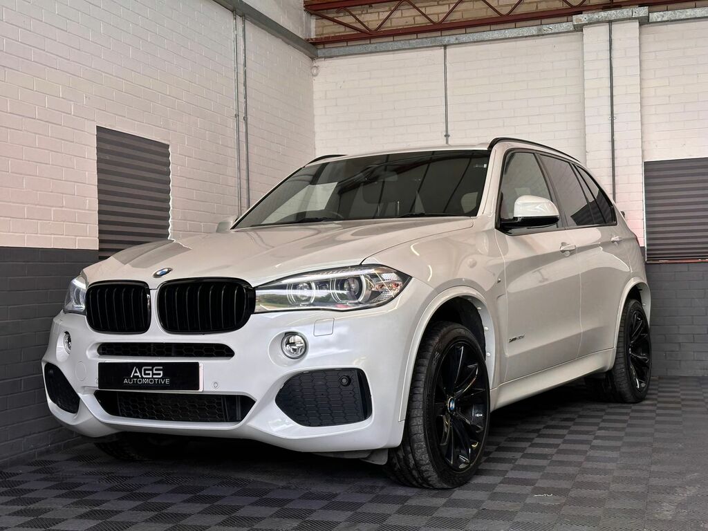 BMW X5 3.0 40D M Sport Suv Xdrive Euro 6 KM65VYY White #4