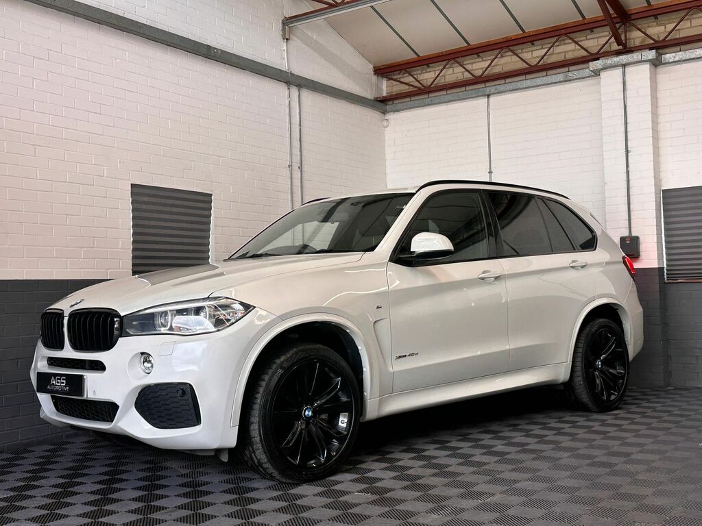 BMW X5 3.0 40D M Sport Suv Xdrive Euro 6 KM65VYY White #5