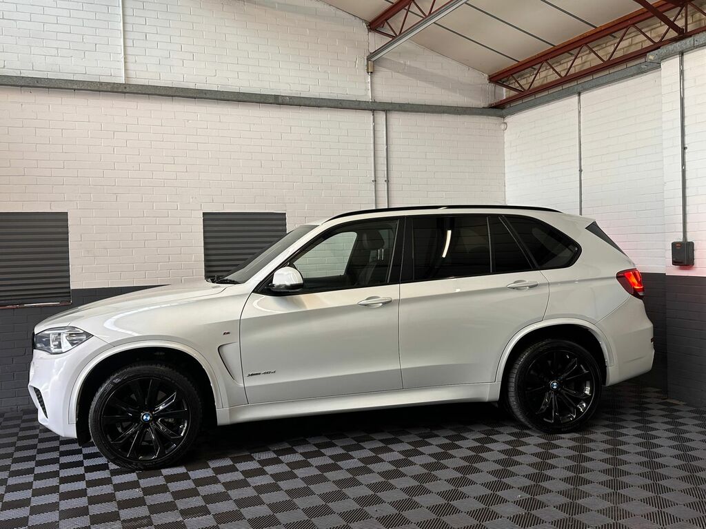 BMW X5 3.0 40D M Sport Suv Xdrive Euro 6 KM65VYY White #6