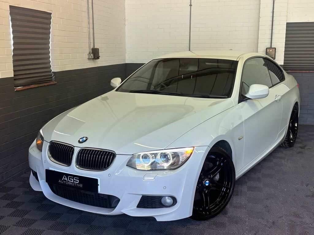 BMW 3 Series 3.0 325D M Sport Coupe Steptronic Euro White #4