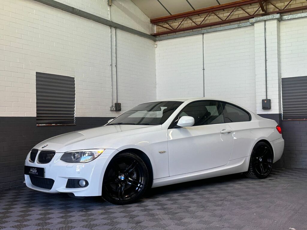 BMW 3 Series 3.0 325D M Sport Coupe Steptronic Euro White #3