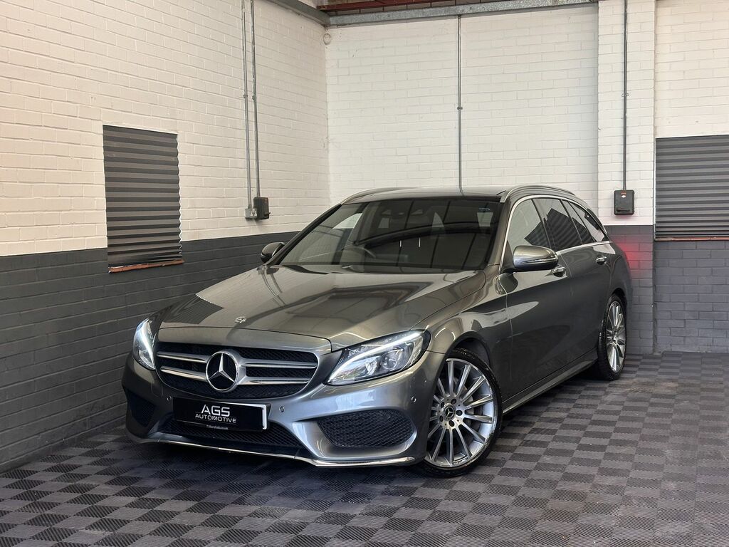 Mercedes-Benz C Class 2.1 C220d Amg Line Premium Estate G-t Grey
