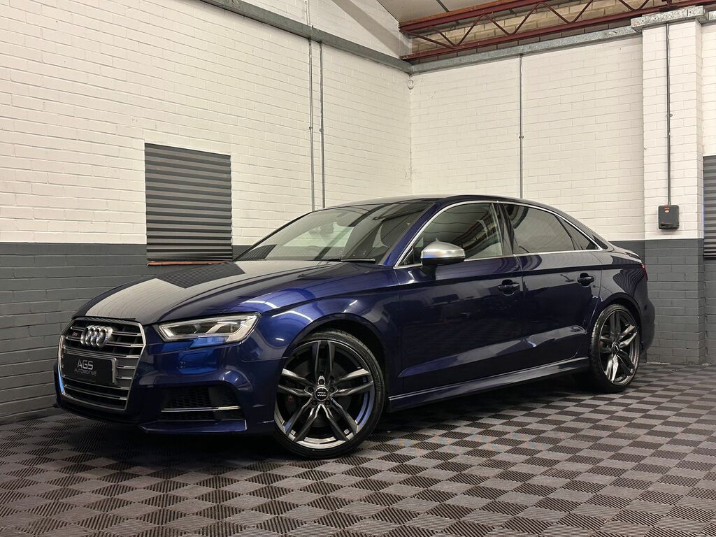 Audi S3 2.0 Tfsi Saloon S Tronic Quattro Euro 6 Blue