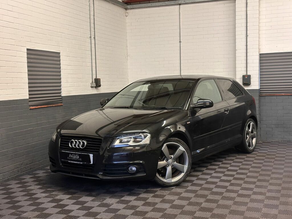 Audi A3 2.0 Tfsi Black Edition Hatchback Black