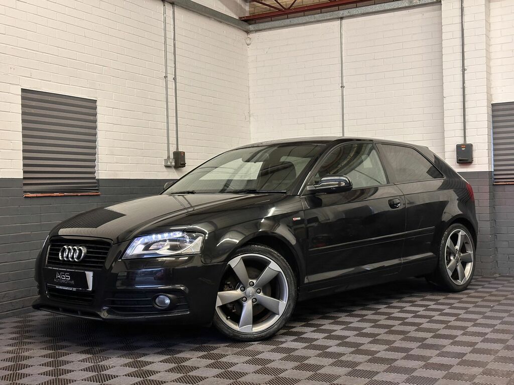 Audi A3 2.0 Tfsi Black Edition Hatchback Black #4
