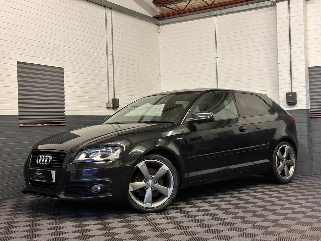 Audi A3 2.0 Tfsi Black Edition Hatchback Black #2