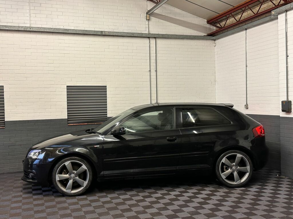 Audi A3 2.0 Tfsi Black Edition Hatchback Black #6