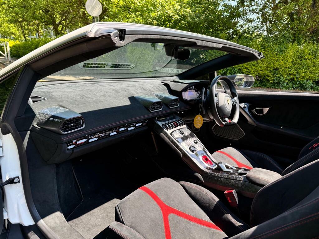 Lamborghini Huracan 5.2 V10 Lp 640-4 Performante Spyder Ldf 4Wd Euro 6 White #6