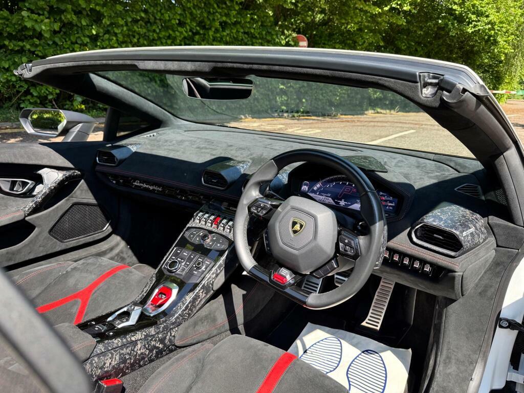 Lamborghini Huracan 5.2 V10 Lp 640-4 Performante Spyder Ldf 4Wd Euro 6 White #2