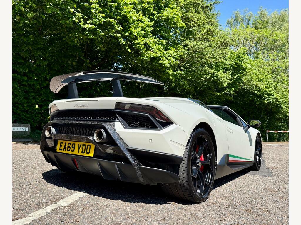 Lamborghini Huracan 5.2 V10 Lp 640-4 Performante Spyder Ldf 4Wd Euro 6 White #3
