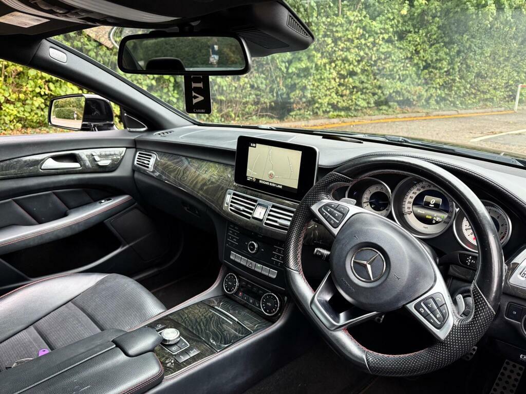 Mercedes-Benz CLS 3.5 Cls400 V6 Amg Line Coupe 7G-tronic Euro 6 S Black #4