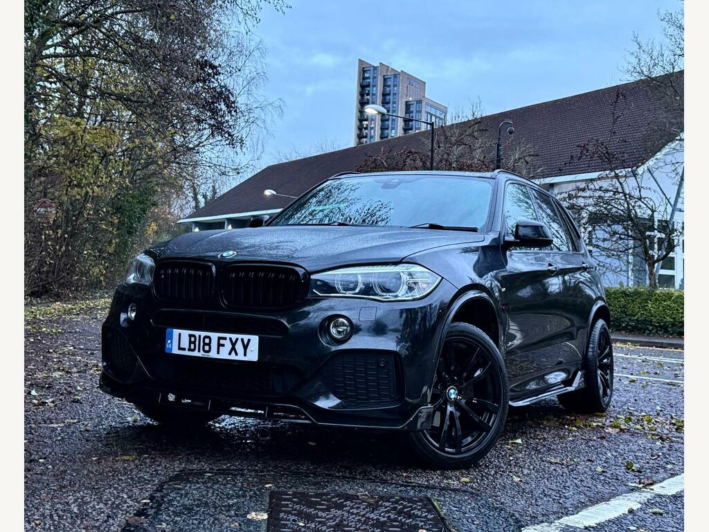 BMW X5 3.0 30D M Sport Xdrive Euro 6 S S LB18FXY Black #5