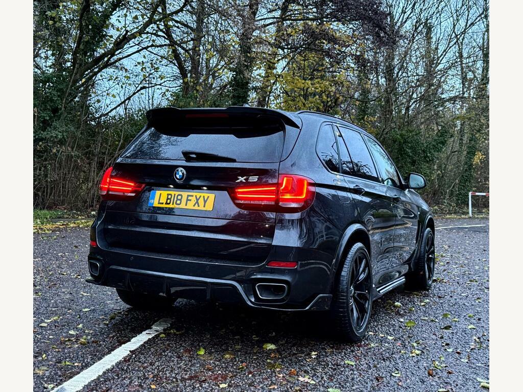 BMW X5 3.0 30D M Sport Xdrive Euro 6 S S LB18FXY Black #3
