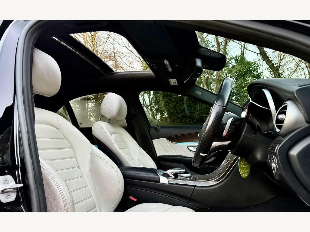 Mercedes-Benz C Class 2.1 C250d Amg Line Premium Plus 7G-tronic Euro FX16GVZ Black #2