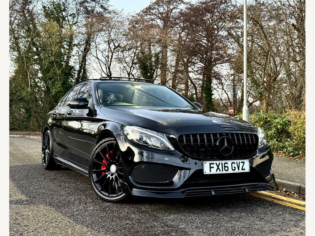 Mercedes-Benz C Class 2.1 C250d Amg Line Premium Plus 7G-tronic Euro Black