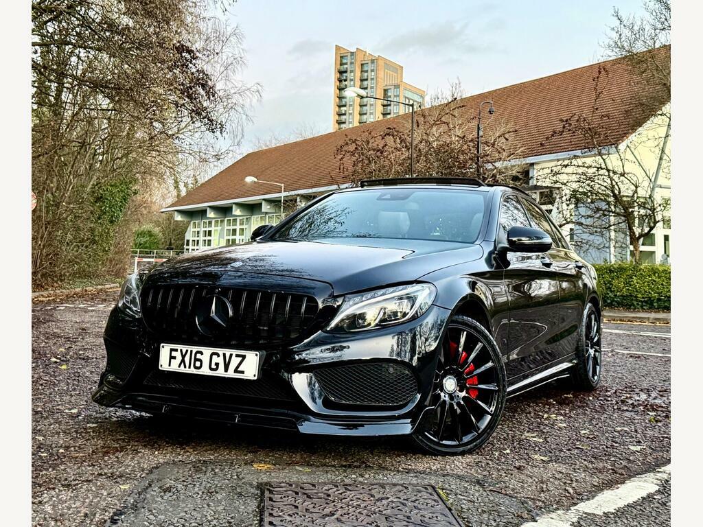 Mercedes-Benz C Class 2.1 C250d Amg Line Premium Plus 7G-tronic Euro FX16GVZ Black #5