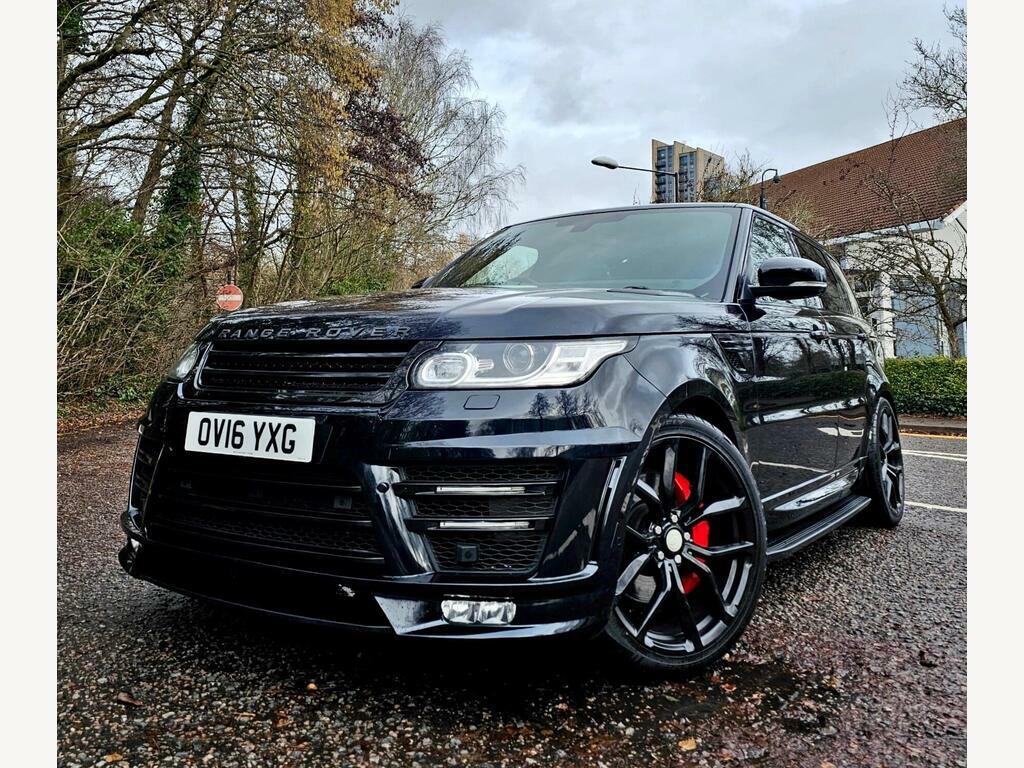 Land Rover Range Rover Sport 3.0 Sd V6 Dynamic 4Wd Euro 6 S OV16YXG Black #5