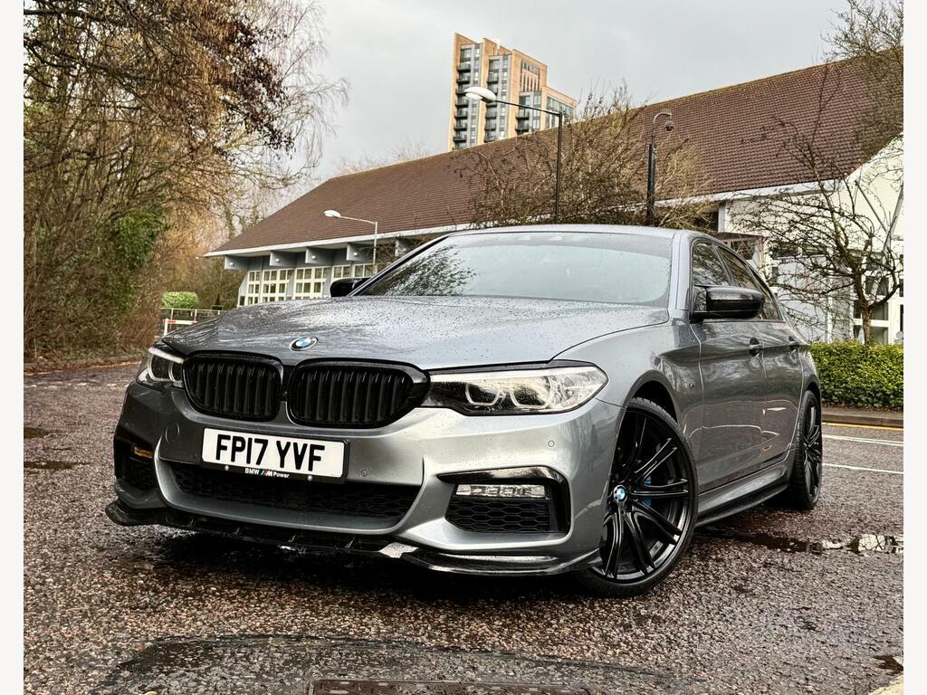 BMW 5 Series 2.0 520D M Sport Euro 6 S S FP17YVF Blue #5