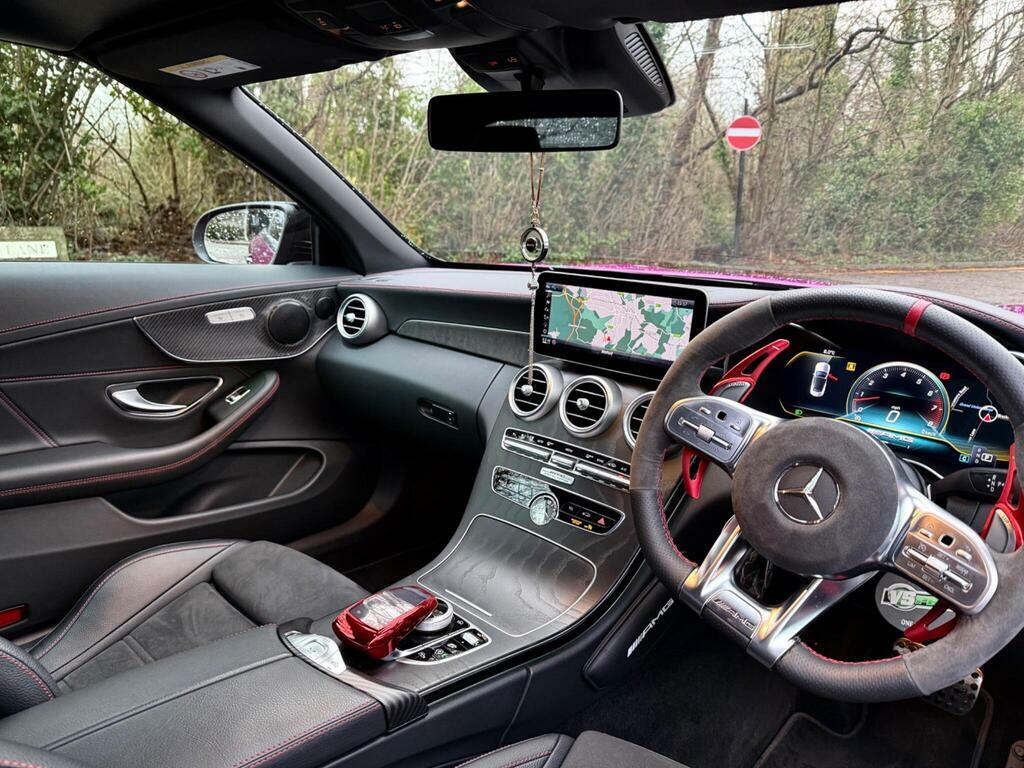 Mercedes-Benz C Class 3.0 C43 V6 Amg Premium Cabriolet G-tronic 4Mati YC20YDX Purple #2