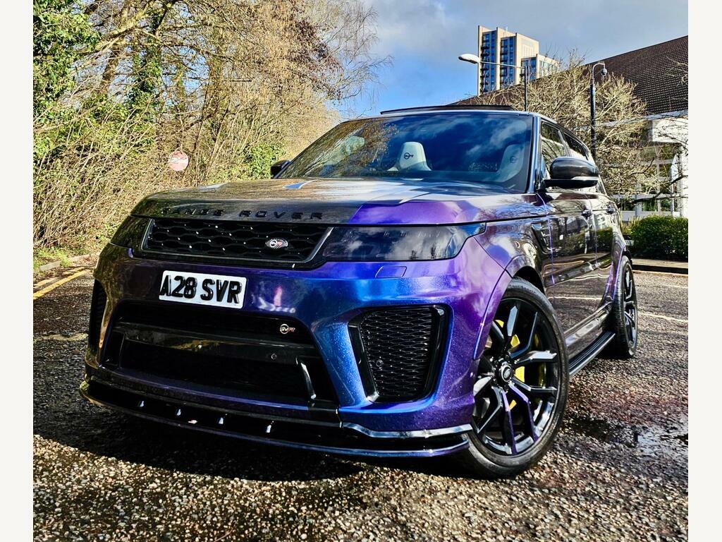 Land Rover Range Rover Sport 5.0 P575 V8 Svr 4Wd Euro 6 S S A28SVR Blue #5