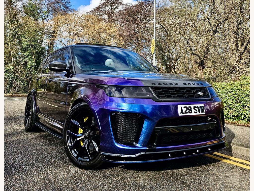 Land Rover Range Rover Sport 5.0 P575 V8 Svr 4Wd Euro 6 S S Blue
