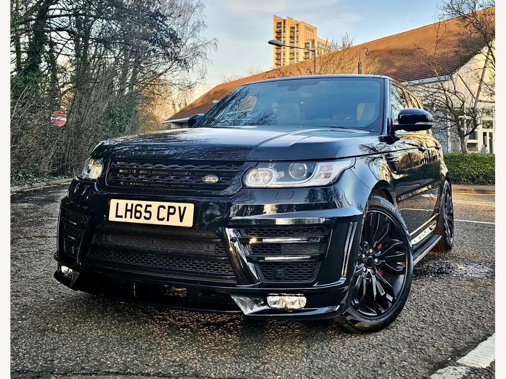 Land Rover Range Rover Sport 3.0 Sd V6 Hse 4Wd Euro 6 S S LH65CPV Black #5