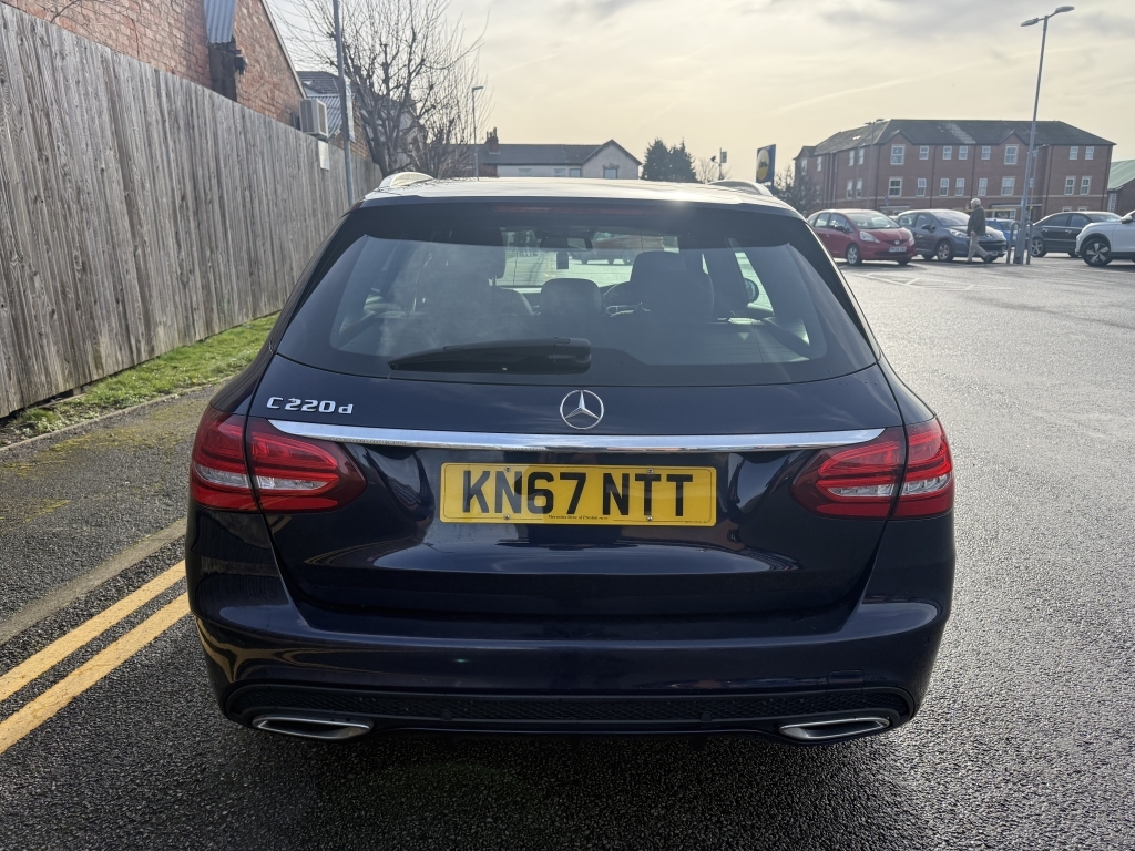 Mercedes-Benz C Class 2.1 C 220 D Amg Line KN67NTT Blue #6