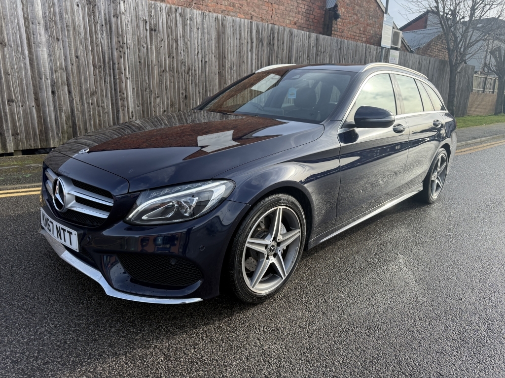 Mercedes-Benz C Class 2.1 C 220 D Amg Line KN67NTT Blue #4