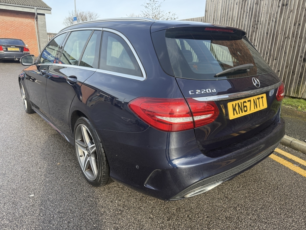 Mercedes-Benz C Class 2.1 C 220 D Amg Line KN67NTT Blue #5