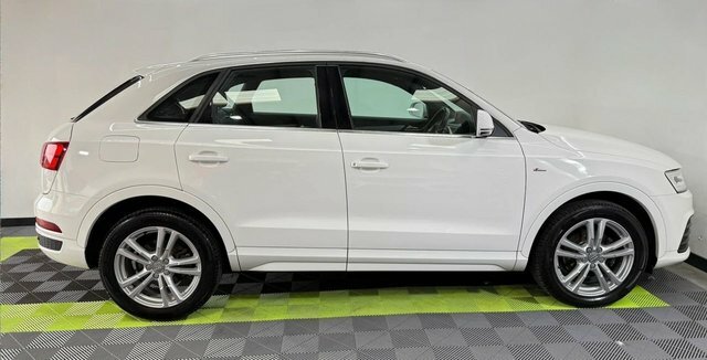 Audi Q3 2.0 Tdi S Line BT66KNJ White #6