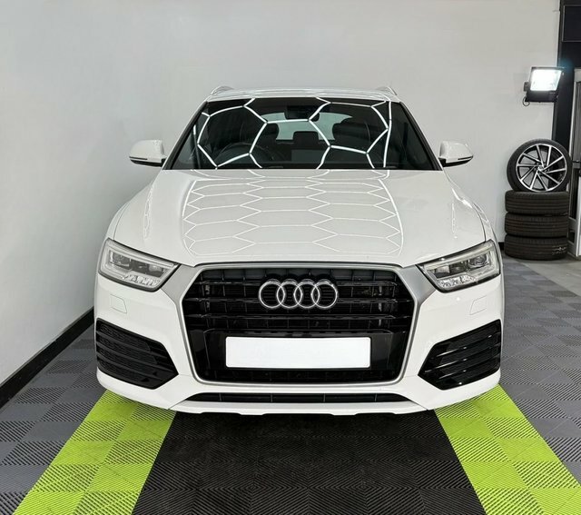 Audi Q3 2.0 Tdi S Line BT66KNJ White #3