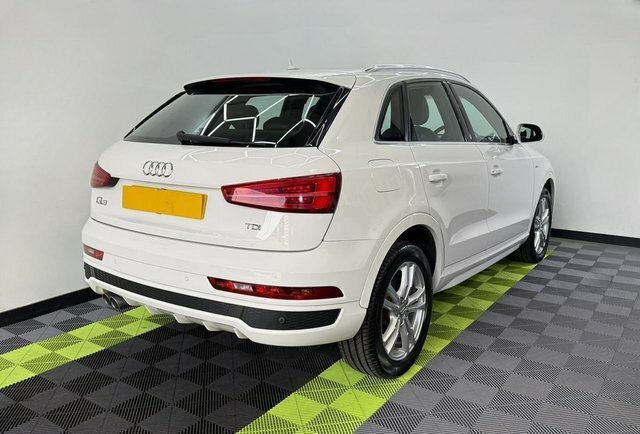 Audi Q3 2.0 Tdi S Line BT66KNJ White #2