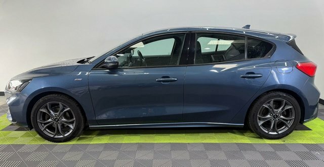 Ford Focus 1.0T Ecoboost St-line Hatchback YO69AXJ Blue #5