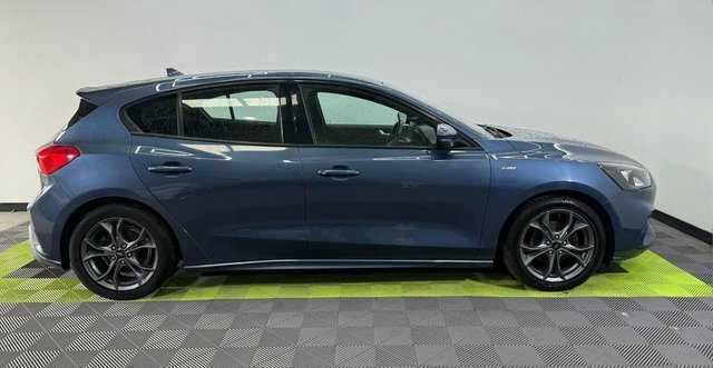 Ford Focus 1.0T Ecoboost St-line Hatchback YO69AXJ Blue #6