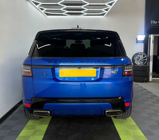Land Rover Range Rover Sport 3.0 P400 Mhev Hst Blue #4