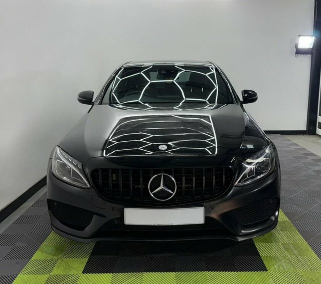 Mercedes-Benz C Class 2.1 C250d Amg Line KO17WEU Black #3