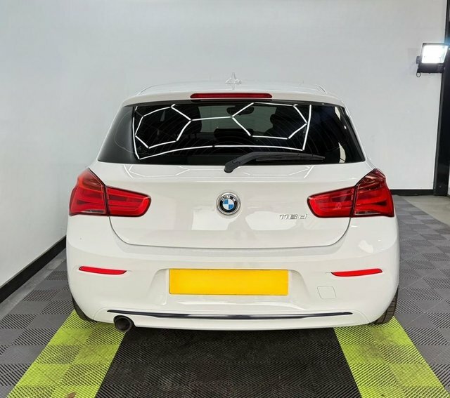 BMW 1 Series 1.5 116D Sport Hatchback HK66ORH White #4