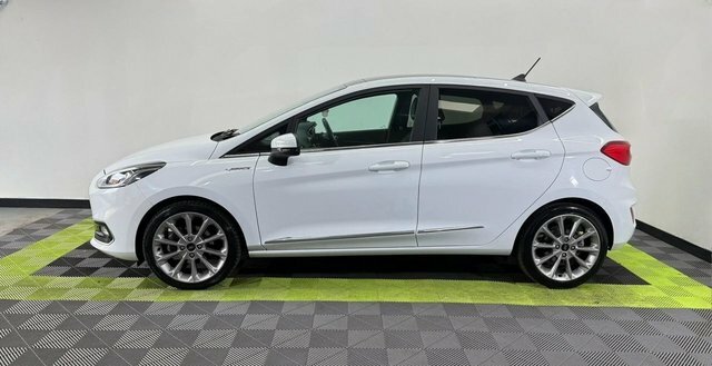 Ford Fiesta 1.5 Tdci Vignale Hatchback MJ19UJP White #5