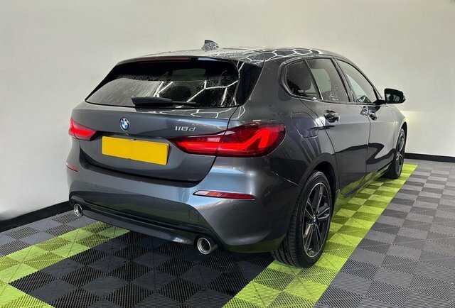 BMW 1 Series 2.0 118D Sport Hatchback YE69WTF Grey #2