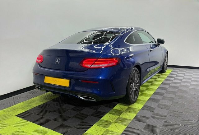 Mercedes-Benz C Class 2.1 C250d Amg Line WJ66LSY Blue #2