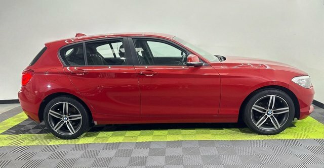 BMW 1 Series 1.5 118I Sport Hatchback PY17EVH Red #4