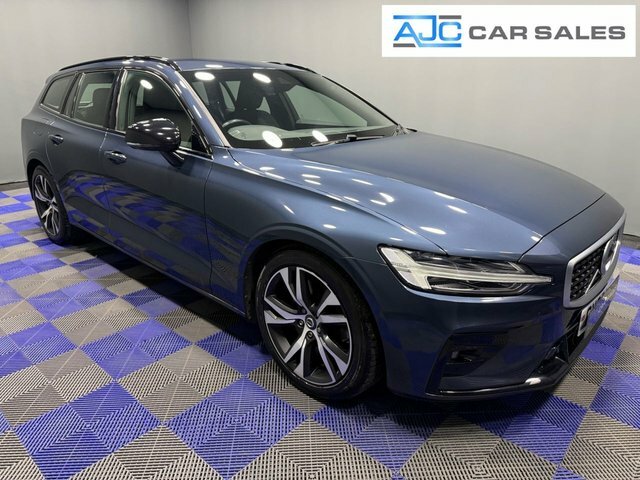 Volvo V60 2019 2.0 T5 R-design Plus Estate E Blue #2