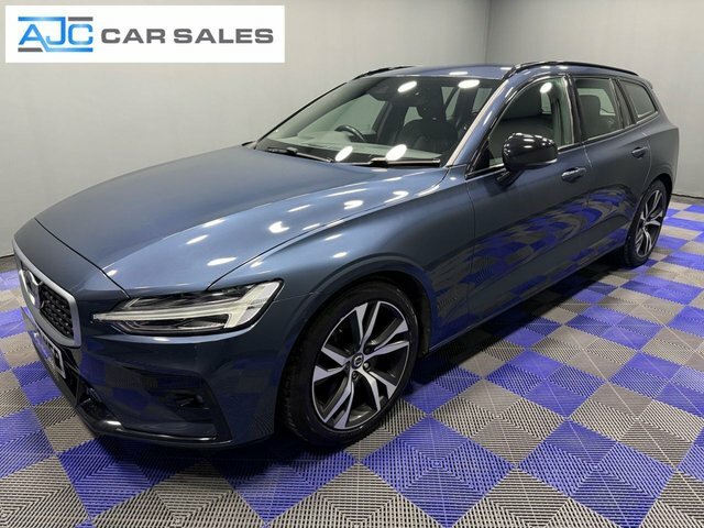 Volvo V60 2019 2.0 T5 R-design Plus Estate E Blue