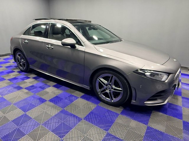 Mercedes-Benz A Class 2019 1.5 A180d Amg Line Premium Plus Saloon AG19DRO Grey #3