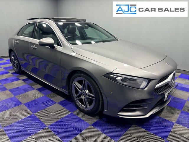 Mercedes-Benz A Class 2019 1.5 A180d Amg Line Premium Plus Saloon AG19DRO Grey #2