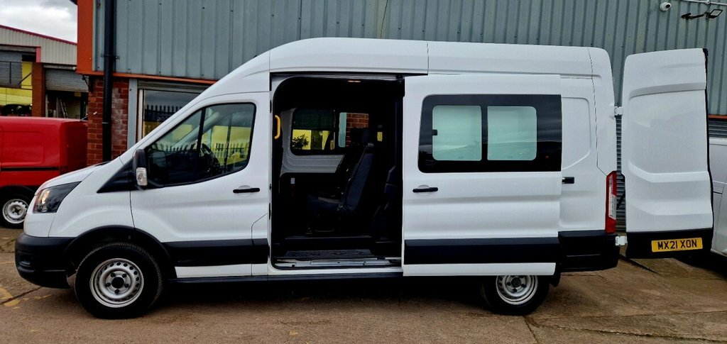 Ford Transit Custom 2L Leader 6Dr MX21XON White #2