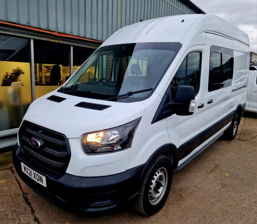 Ford Transit Custom 2L Leader 6Dr MX21XON White #4