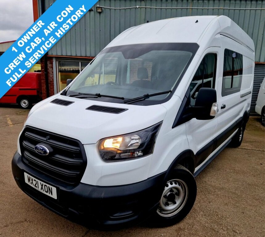 Ford Transit Custom 2L Leader 6Dr White